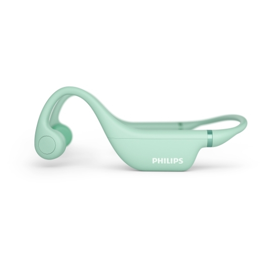 E-shop PHILIPS TAK4607GR/00 otevřená bezdrátová sluchátka pro děti v zelené barvě