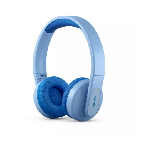 E-shop PHILIPS TAK4206BL/00 bezdrátová sluchátka na uši pro děti v modré barvě