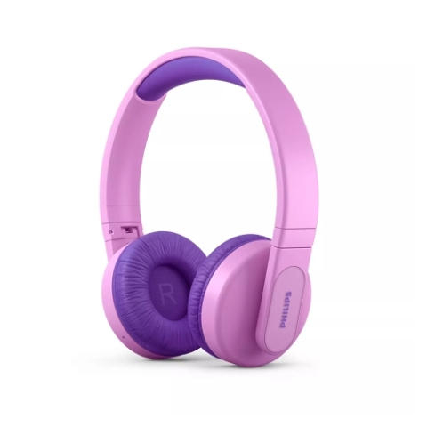 E-shop PHILIPS TAK4206PK/00 bezdrátová sluchátka na uši pro děti v růžové barvě