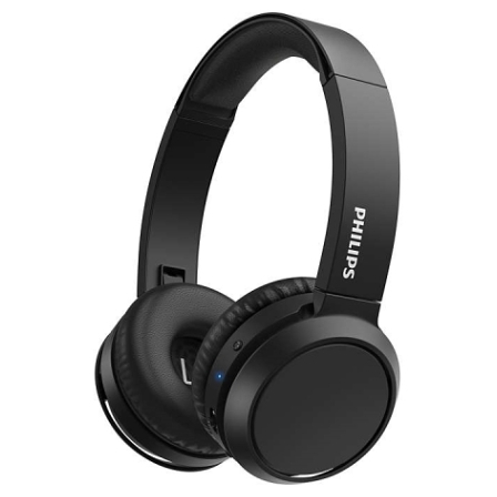 E-shop PHILIPS TAH4205BK/00 bezdrátová sluchátka na uši v černé barvě