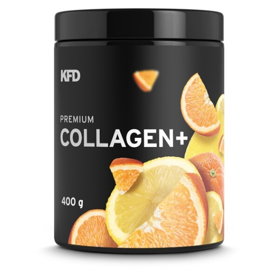 Levně KFD Premium collagen+ s příchutí pomeranče a citronu 400 g