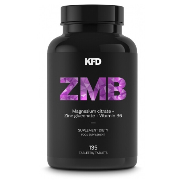 E-shop KFD ZMB Magnesium citrát + zinek glukonát + vitamín B6 135 tablet
