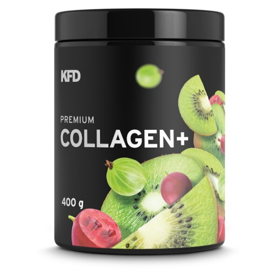 KFD Premium collagen+ s příchutí kiwi a angreštu 400 g