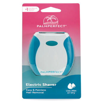 PALMPERFECT Dámský holící strojek modrý (Depilátory, epilátory) - Elektrické, Na baterie