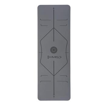 HMS Podložka na jógu YM10 šedá (Podložky na cvičení, jogamatky)