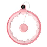 HMS Masážní hula hoop FH02 růžová