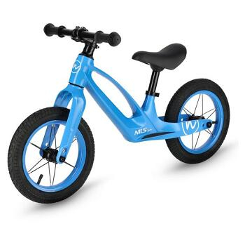 NILS Fun dětské odrážedlo RB901 s 12 pumpovanými koly a LED modré (Dětská odrážedla a koloběžky) - Ostatní, Jiné, Omyvatelný, Svítící