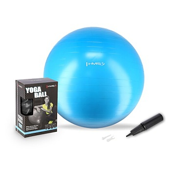 HMS YB01N gymnastický míč  75 cm modrý (Gymnastické míče a overbally)