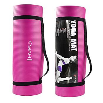 HMS Podložka pro jógu YM04 růžová (Podložky na cvičení, jogamatky)