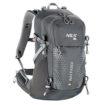 NILS Camp turistický batoh NC1925 wayfarer šedý 35 litrů (Sportovní tašky a batohy)