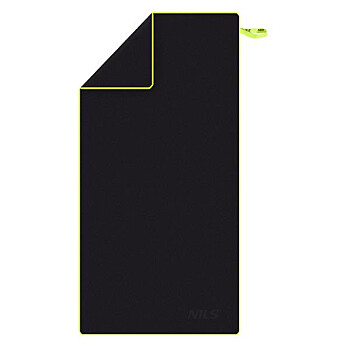 NILS Camp NCR11 ručník z mikrovlákna černo zelený (Rychleschnoucí osušky) - Rychleschnoucí