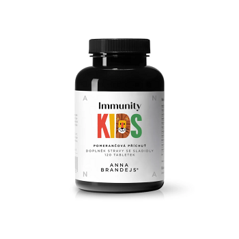 ANNA BRANDEJS Immunity Kids 120 cucavých bonbonů (Vitamíny a multivitamíny pro děti) - Vícesložkové