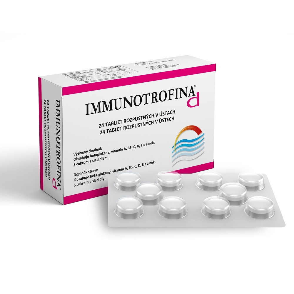 Levně IMMUNOTROFINA D 24 tablet