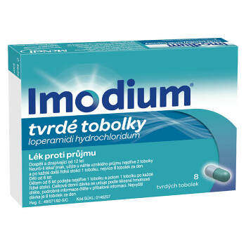 IMODIUM 2 mg 8 tobolek