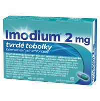 IMODIUM® 2 mg tvrdé tobolky 20 ks