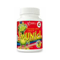 NUTRICIUS Imuníci Hlíva ústřičná s vitamínem D pro děti 30 tablet