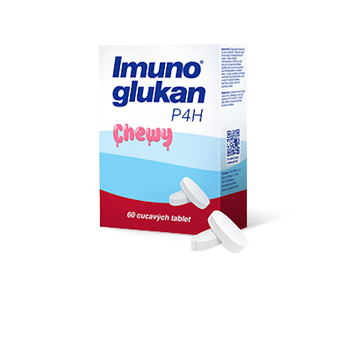 IMUNOGLUKAN P4H Chewy 60 cucavých tablet (Vitamíny a multivitamíny pro děti) - Vícesložkové