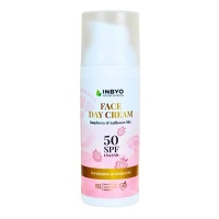 INBYO Denní pleťový krém SPF50 s malinovým a světlicovým olejem 50 ml