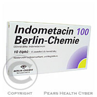 INDOMETACIN 100 BERLIN-CHEMIE SUP 10X100MG