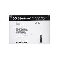 Injekční jehla 0.7 x 30 mm 22 G černá 100 ks Sterican