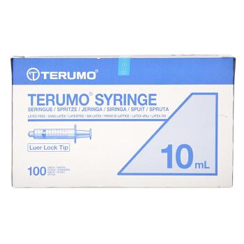 TERUMO Syringe Injekční stříkačky 10ml 100 kusů
