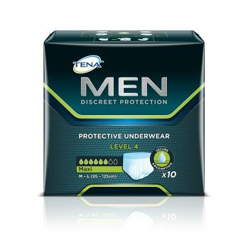 TENA Men Protective Underwear Level 4 inkontinenční kalhotky 10 kusů