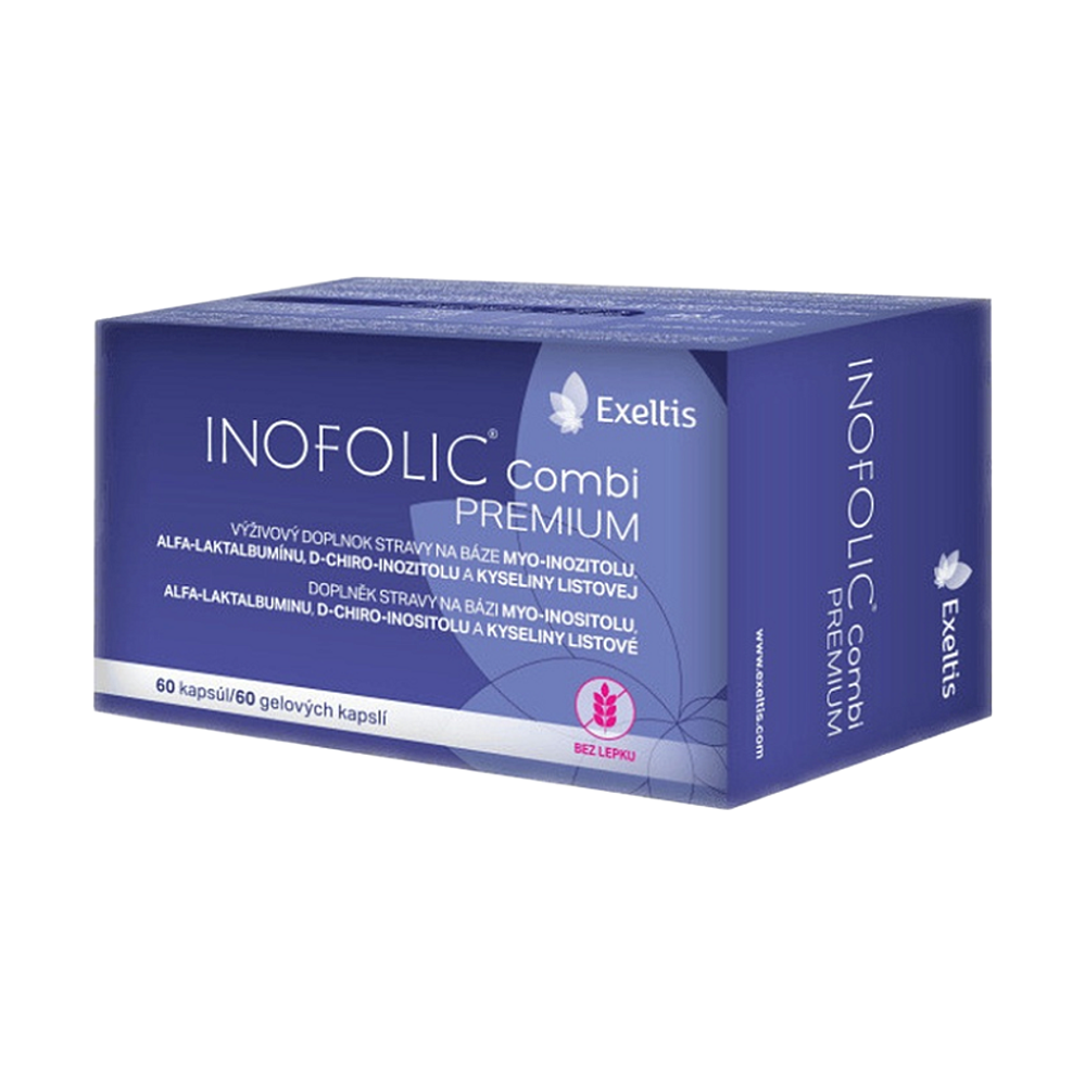 Inofolic Combi Premium 60 gelových kapslí