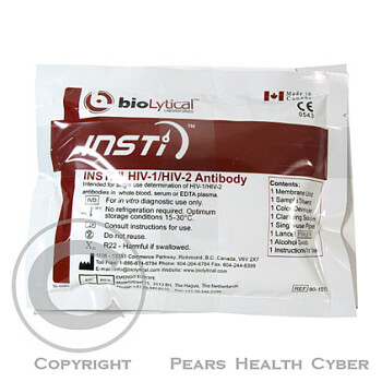 INSTI HIV-1/HIV-2 Antibody Test Kit