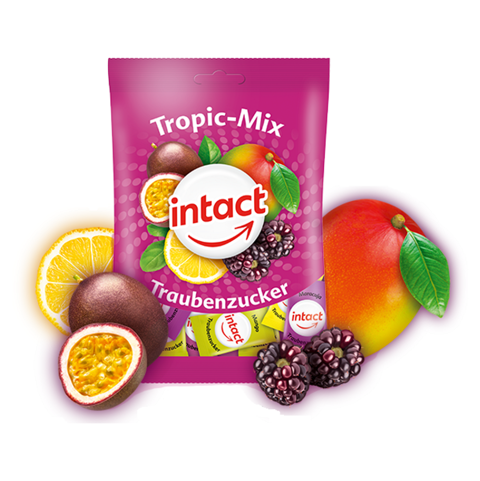 E-shop INTACT Hroznový cukr TROPIC-MIX sáček 100 g