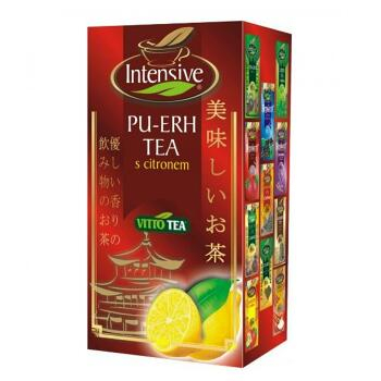 Intensive PU-ERH s citrónem, černý čaj porcovaný 20 x 1,5 g, n.s.
