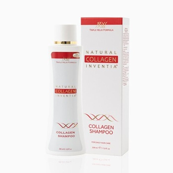 INVENTIA Živý přírodní kolagen regenerační a posilující šampón 200 ml (Šampony na normální vlasy) - Regenerační, Vyživující