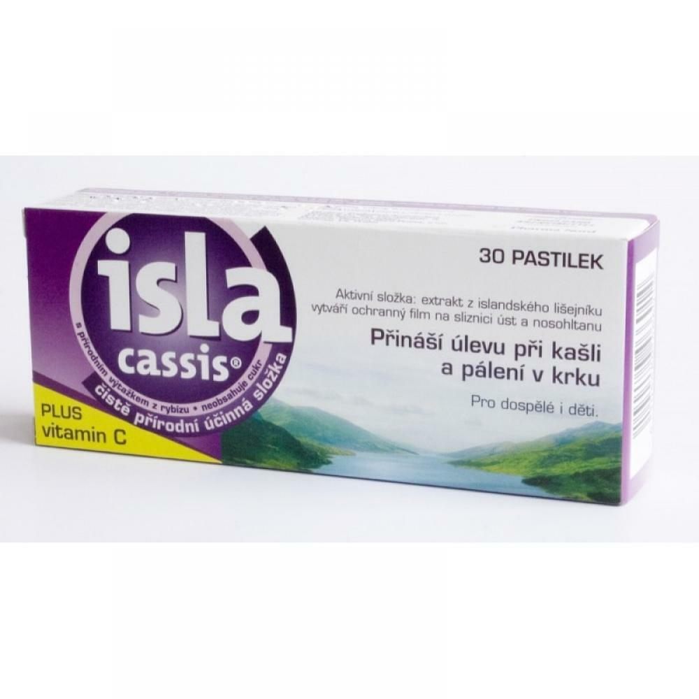 Levně ISLA Cassis bylinné pastilky 30 tablet