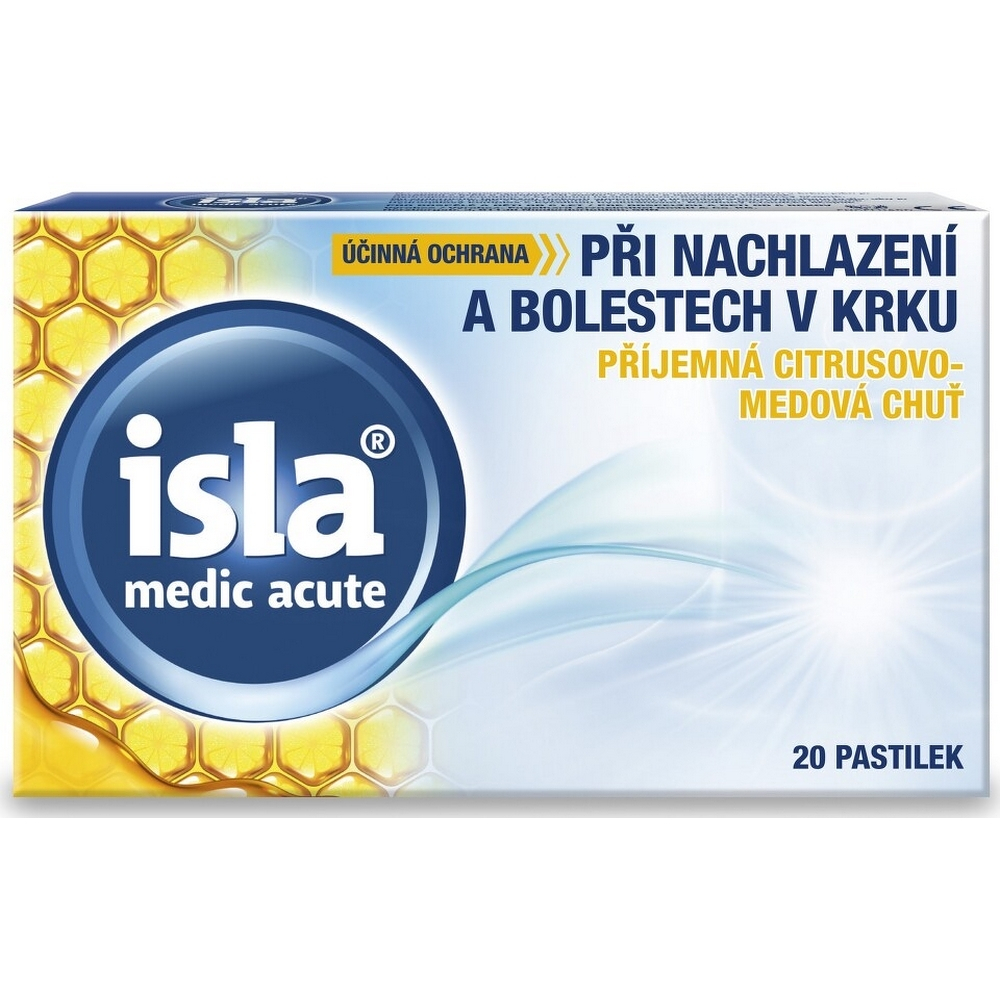 E-shop ISLA Medic acute citrus-med 20 pastilek