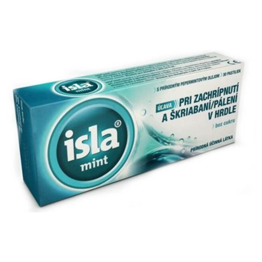 Levně ISLA Mint bylinné pastilky 30 tablet