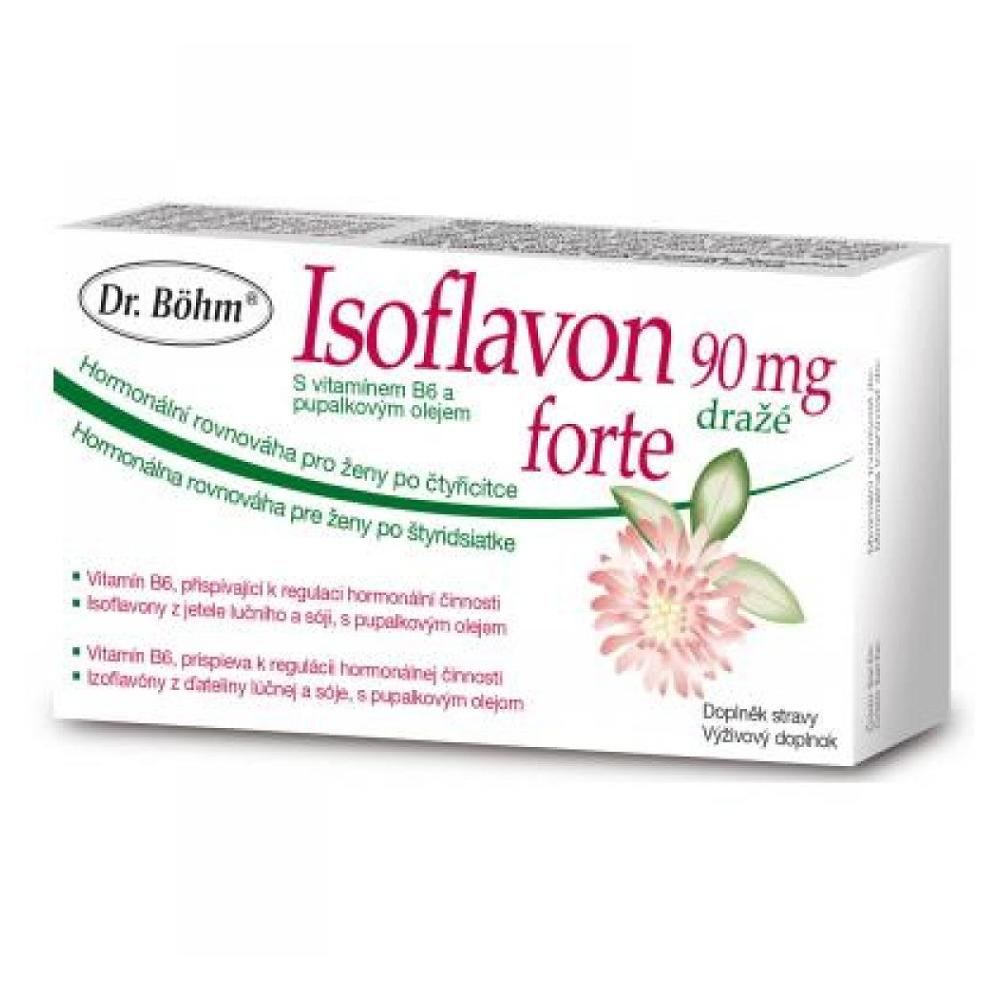 Levně DR. BÖHM Isoflavon 90 mg forte 30 dražé