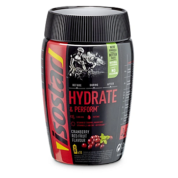ISOSTAR Hydrate perform prášek brusinka 400 g (Iontové nápoje) - Izotonický