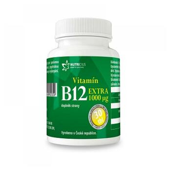 NUTRICIUS Vitamín B12 Extra 1000 mcg 30 tablet
