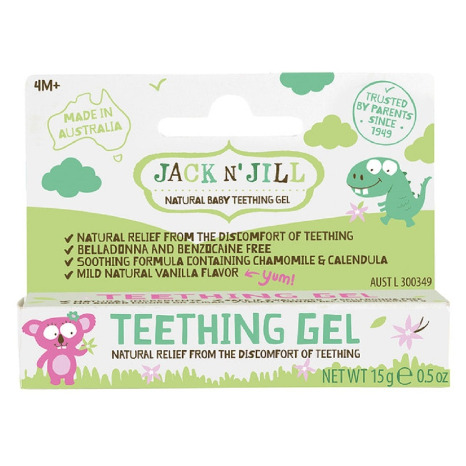 E-shop JACK N'JILL Gel na prořezání zoubků 15 g