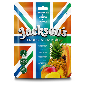 JACKSON´S Magic tropical mix sušený snack tropické ovoce 50 g