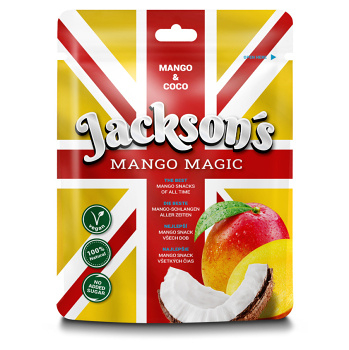 JACKSON´S Mango magic sušený mango snack s kokosovými chipsy 50 g