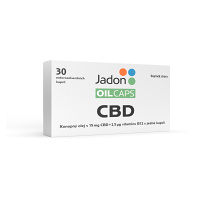 JADON CBD konopný olej 15 mg CBD + vitamin B12 30 kapslí