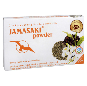JAMASAKI Powder zelený jasmínový a červený čaj 75 g