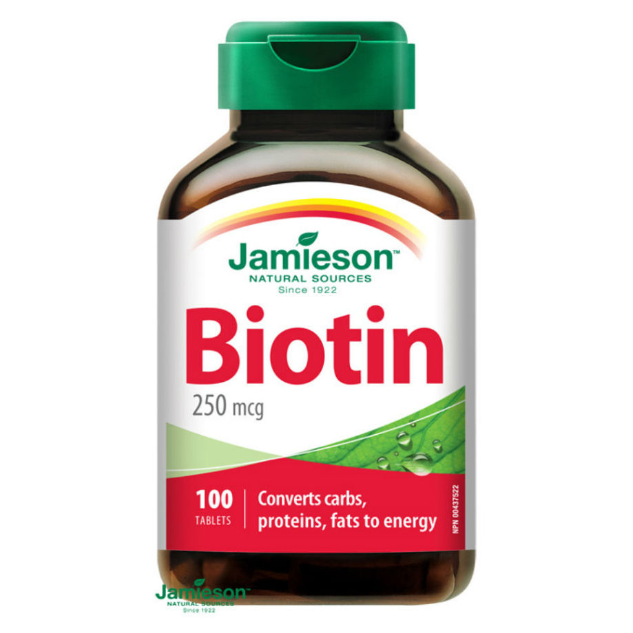Levně JAMIESON Biotin 250 mcg 100 tablet