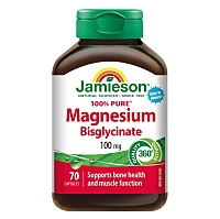 JAMIESON Hořčík bisglycinát 100mg 70 kapslí