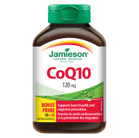 JAMIESON Koenzym Q10 120 mg 60 kapslí