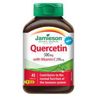 JAMIESON Kvercetin 500 mg s vitamínem C 250 mg 45 tablet