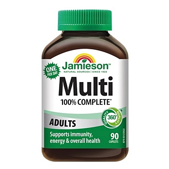 JAMIESON Multi COMPLETE pro dospělé 90 tablet (Vitamíny na imunitu) - Vícesložkové