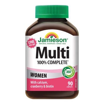 JAMIESON Multi Complete pro ženy 90 tablet (Multivitamíny) - Vícesložkové