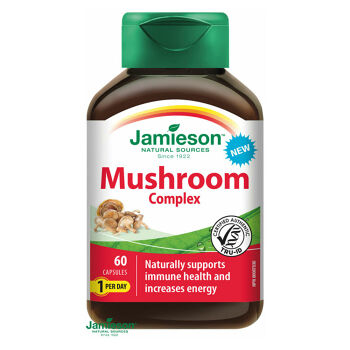 JAMIESON Mushroom Complex hub 60 kapslí