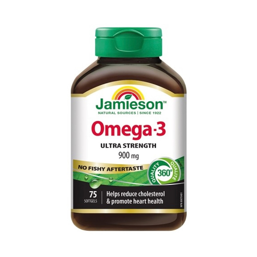 Jamieson Omega-3 ULTRA 900 mg 75 kapslí